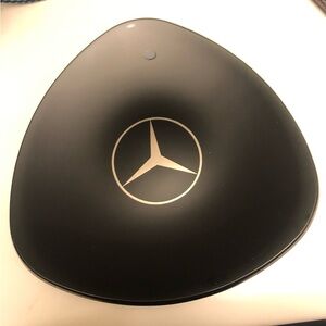 Mercedes Benz Emblem Glass Trinket Plate